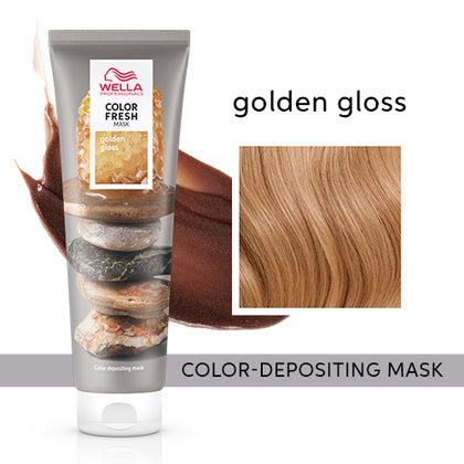 Wella Color Fresh Mask Golden Gloss 150ml-Salon brands online