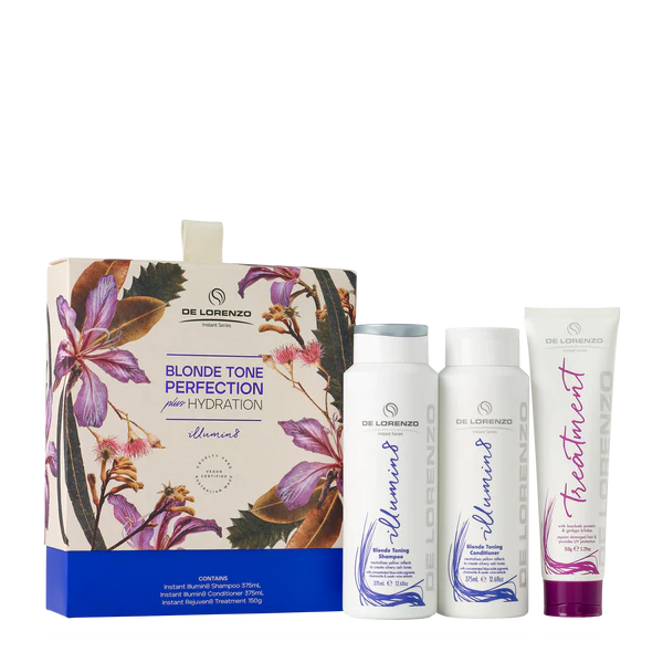 De Lorenzo Illumin8 Instant Restructurant Trio Gift Pack-Salon brands online