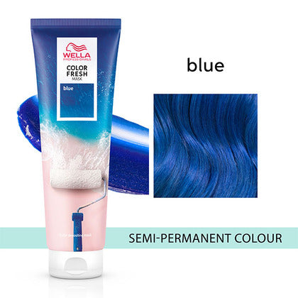 Wella Color Fresh Mask Blue 150ml-Salon brands online